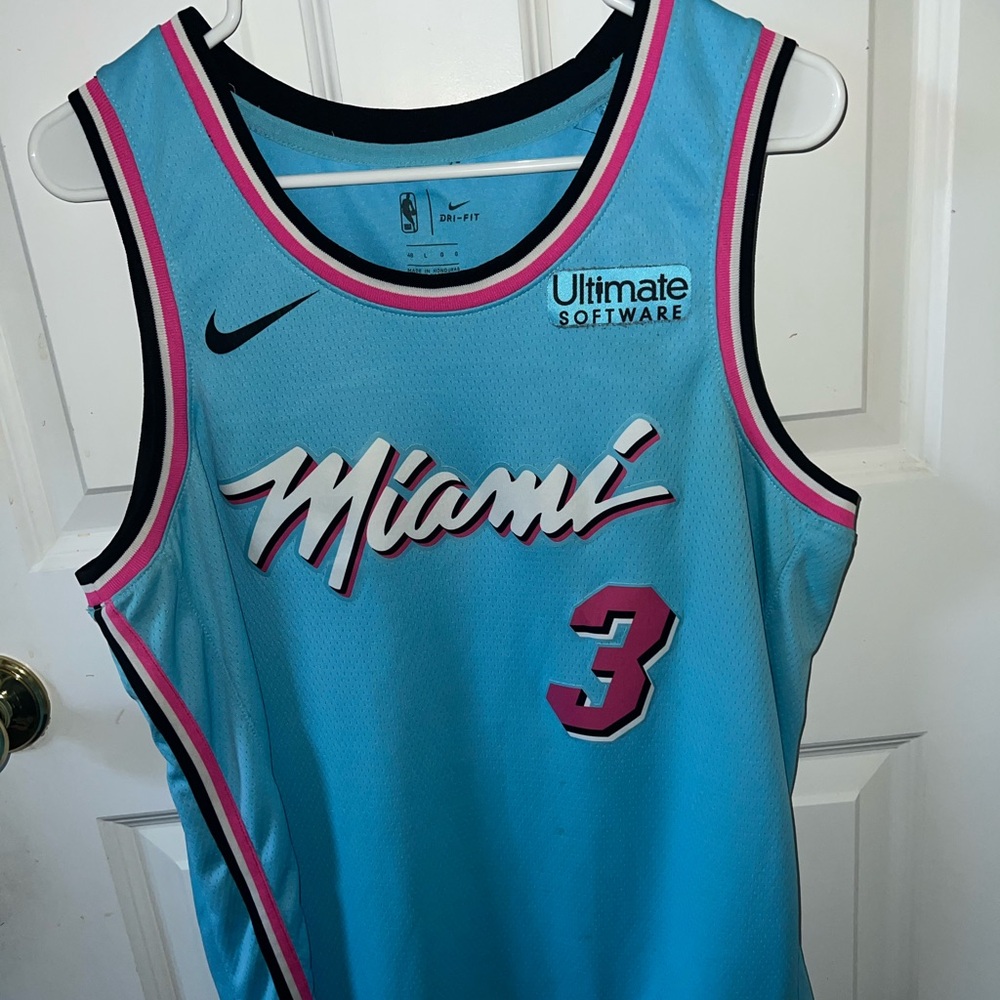 Nike Dwayne Wade Miami Heat Jersey City Edition